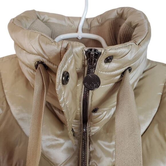 Bernardo Water Resistant Full Zip Packable Puffer Jacket Coat Taupe Medium - Picture 14 of 15